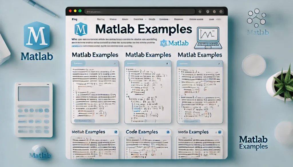 60 MATLAB Examples for Beginners