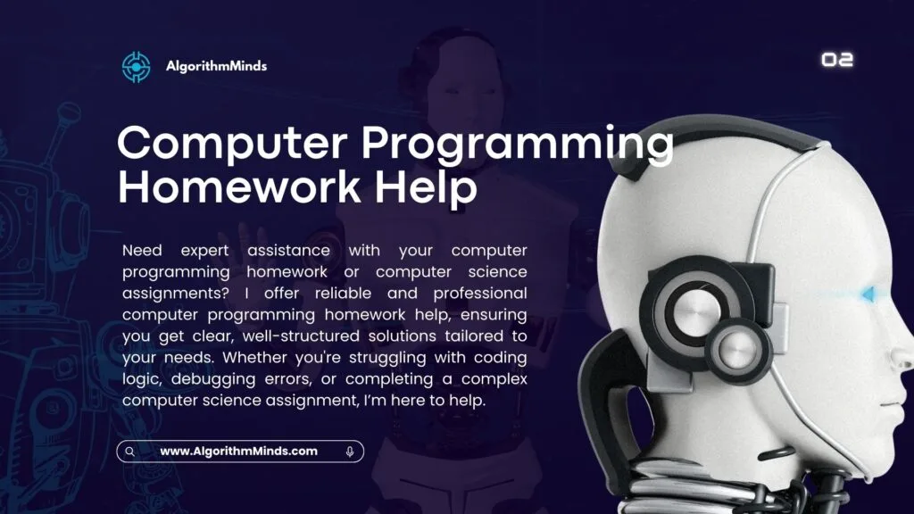 Computer Programming Homework Help