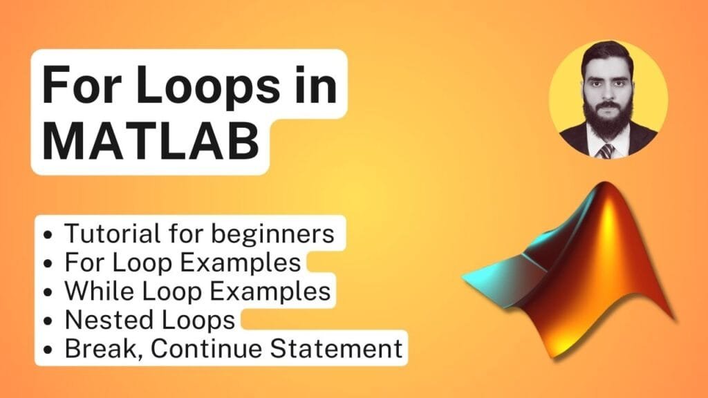 for loop in MATLAB
