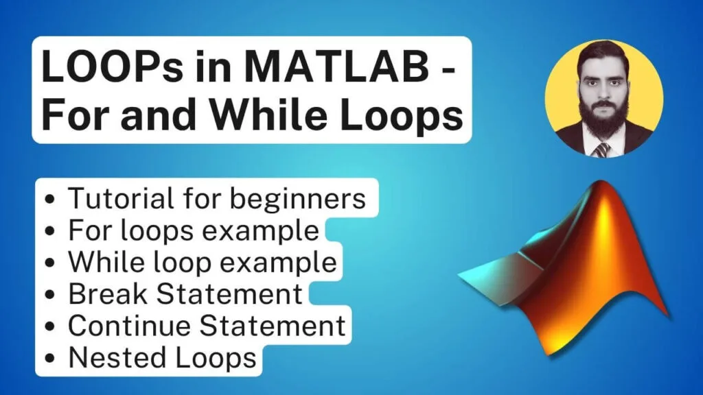for in MATLAB - While MATLAB - MATLAB Tutorial for beginners