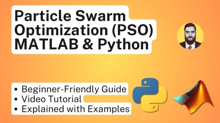 Particle Swarm Optimization in MATLAB and Python