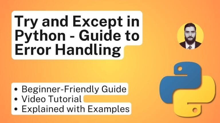 Try and Except in Python: A Guide to Error Handling